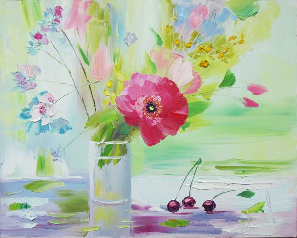 Живопись мастихином картины Сергеев художник