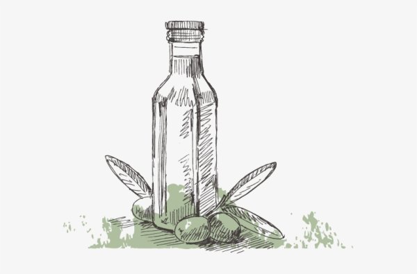 Бутылка масла вектор