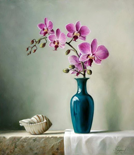 Натюрморт гуашью простой