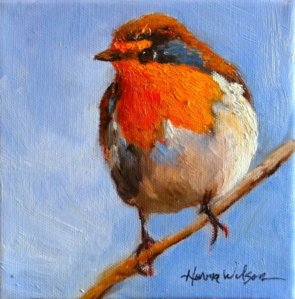 Птицы живопись маслом