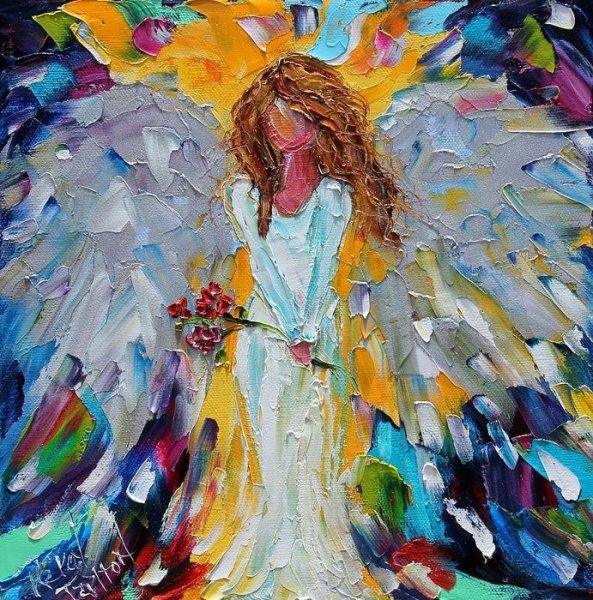 Современная живопись акрилом