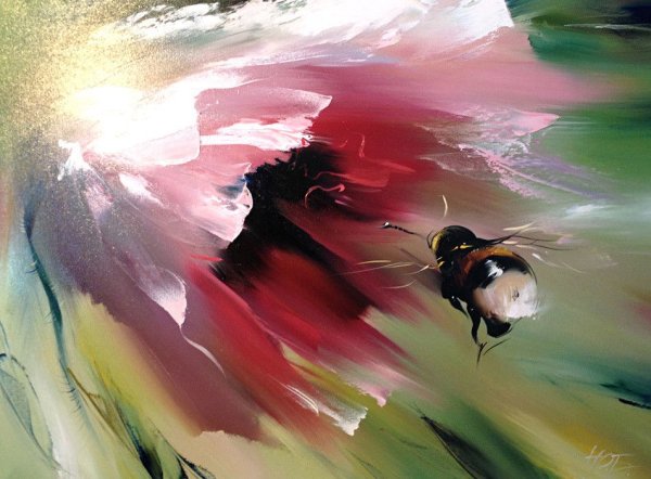 Юлия Боровая художник Шмель