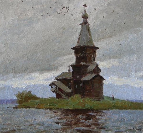 Панов Игорь картина Церковь