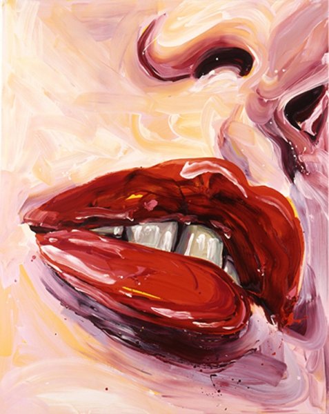 Губы живопись