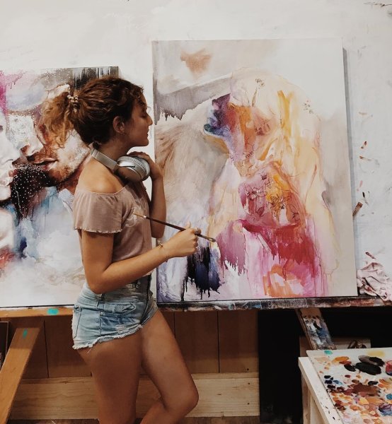 Нос живопись