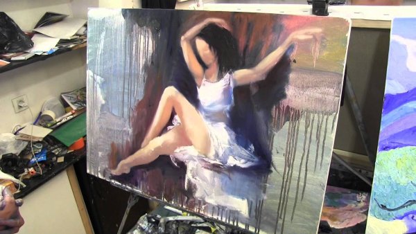 Масляные краски техника