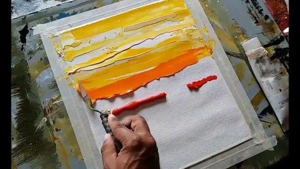 Компьютер рисует маслом