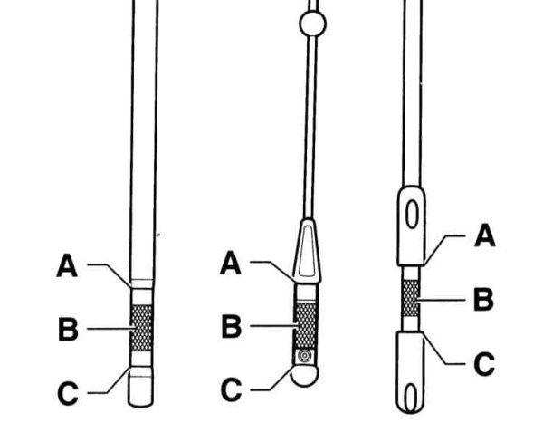 Щуп уровня масла Ауди а6