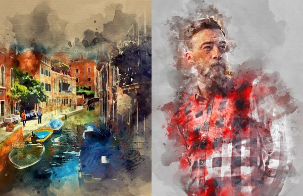 Экшен картина маслом