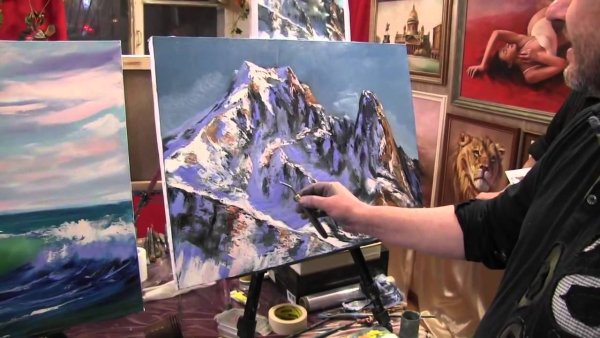 Живопись Игоря Сахарова горы