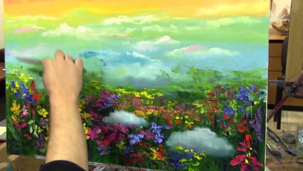 Уроки рисования маслом для начинающих