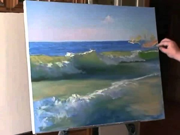 Сахаров Игорь живопись море