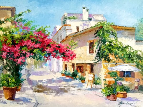 Кент Уоллис греческий дворик