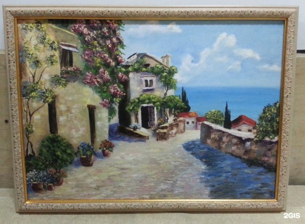 Летние солнечные пейзажи Италии художник Джардини