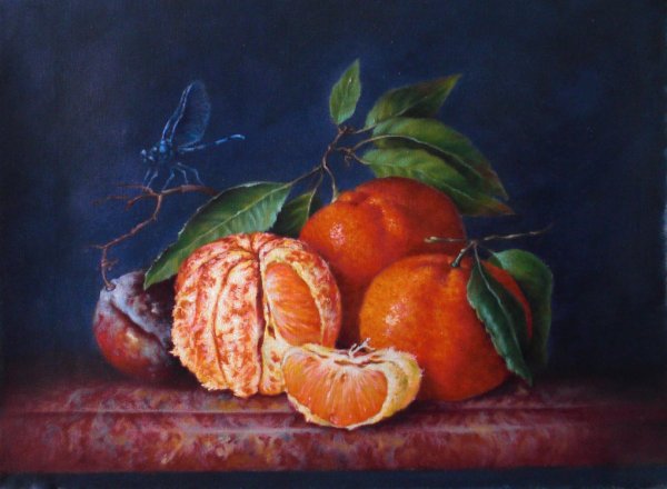 Елизавета Залегина мандарины