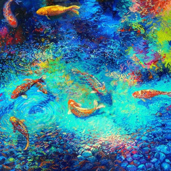 Художница Айрис Скотт (Iris Scott)