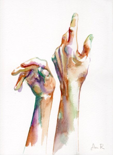 Картины с изображением рук