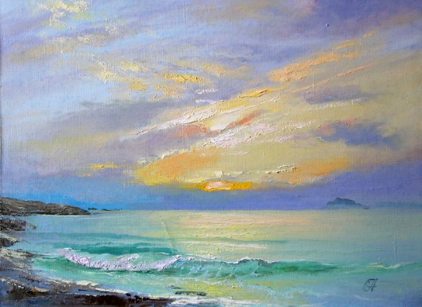 Сахаров Игорь живопись море