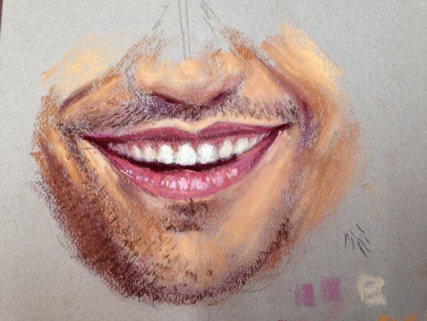 Портрет с зубами