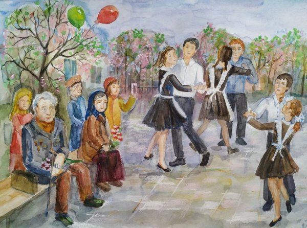 Выпускник картина