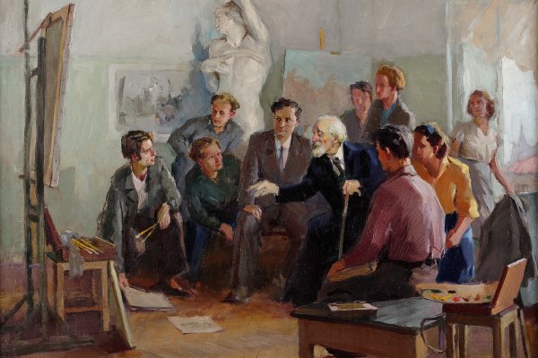 Преподаватели Академии художеств Репина