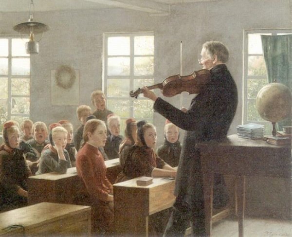 ��Фриц Зондерланд «Сельская школа»