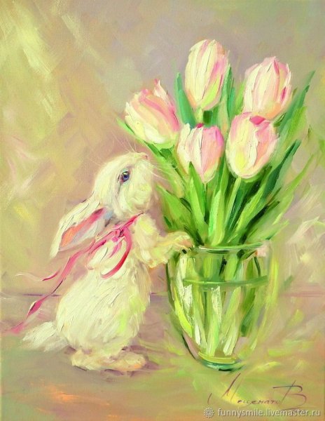 Художник Меценатова Валерия кролик