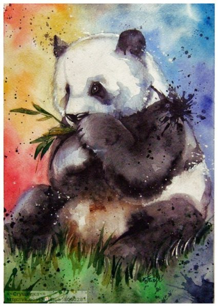 Гуашь Пандочка