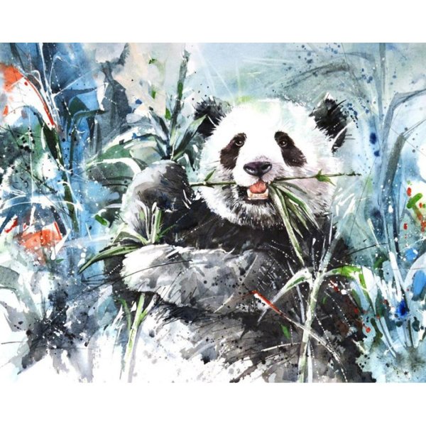 Картины по номерам 40х50 Панда