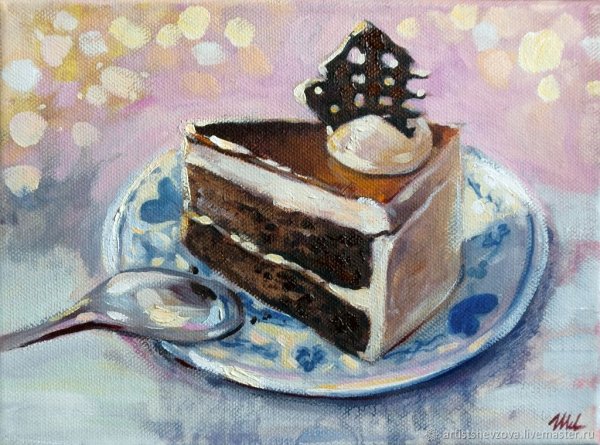 Торт картина