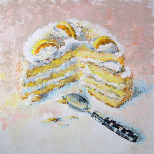 Рисование кремом