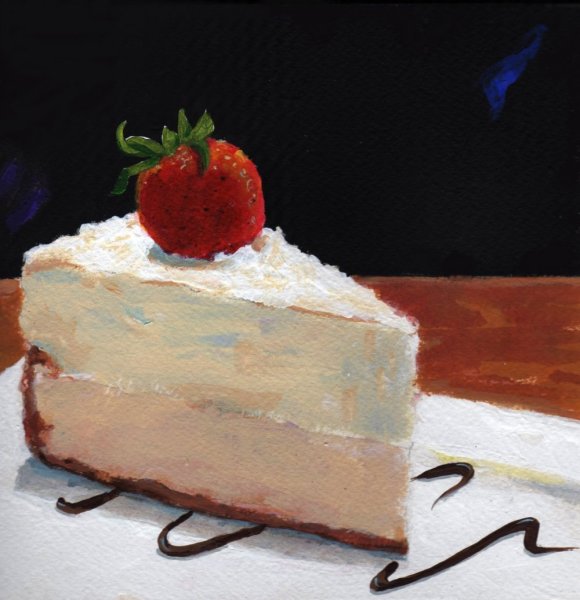 Пирожные живопись