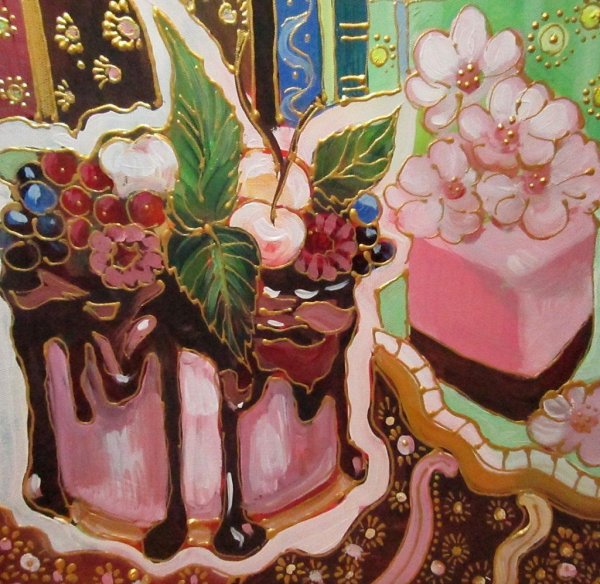 Торты с картинами художников