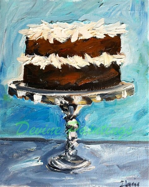 Торт картина