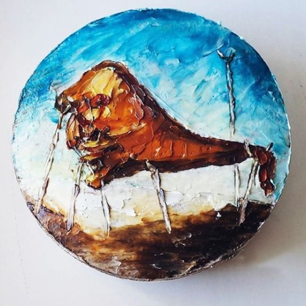 Живопись на торте