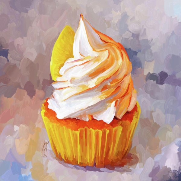 Пирожное живопись