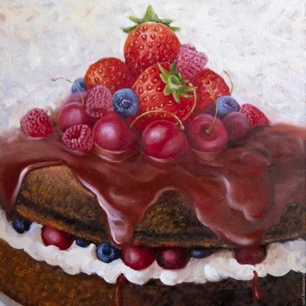 Торт картина