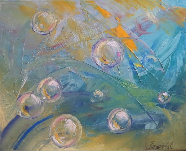 Мыльные пузыри картина маслом