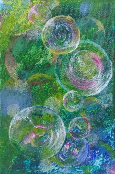 Живопись пузырьки