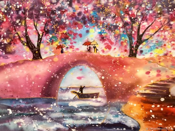 Картина маслом волшебство