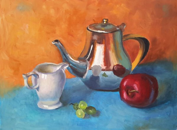 Чайник живопись