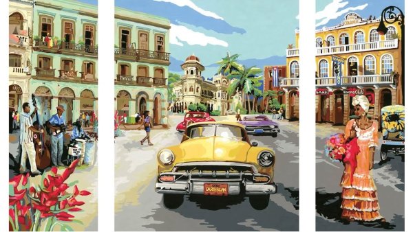 Живопись картина Куба Гавана