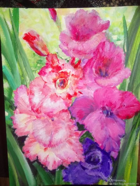 Вера Кавура художник цветы