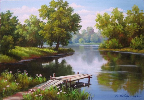 Самарская Елена художник картины