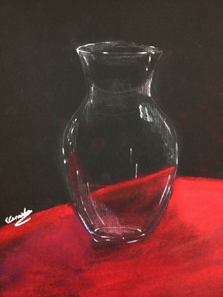 Стекло маслом