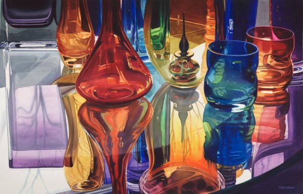 Художник Пауль Джексон картины натюрморт