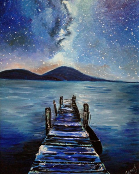 Ночь маслом