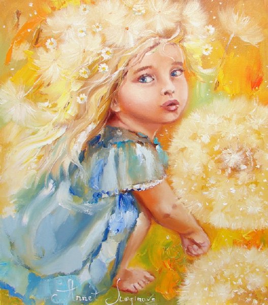 Художница Аннет Логинова