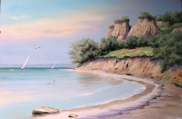 Картина Александр Стефанов море