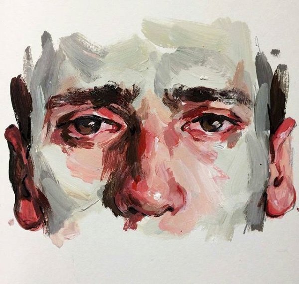 Портрет мазками